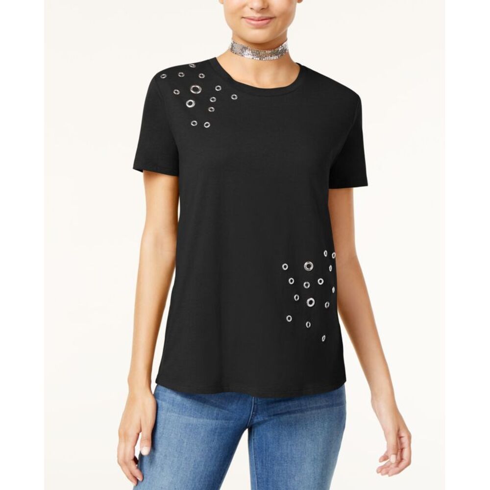 Rebellious One Juniors Embellished T-Shirt